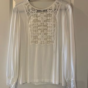 Sandro Casey Crepe Top